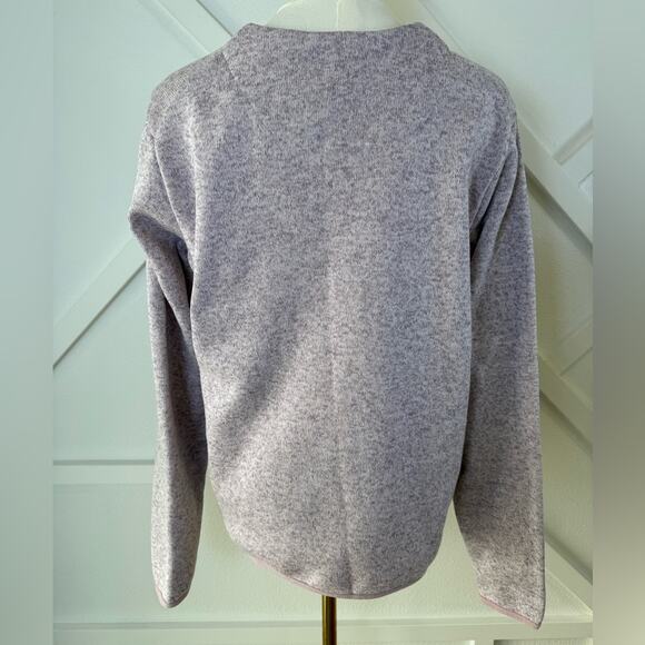 Iceberg Outerwear Heathered Knit Long Sleeve Sweatshirt With Pocket Size Medium - Picture 5 of 10